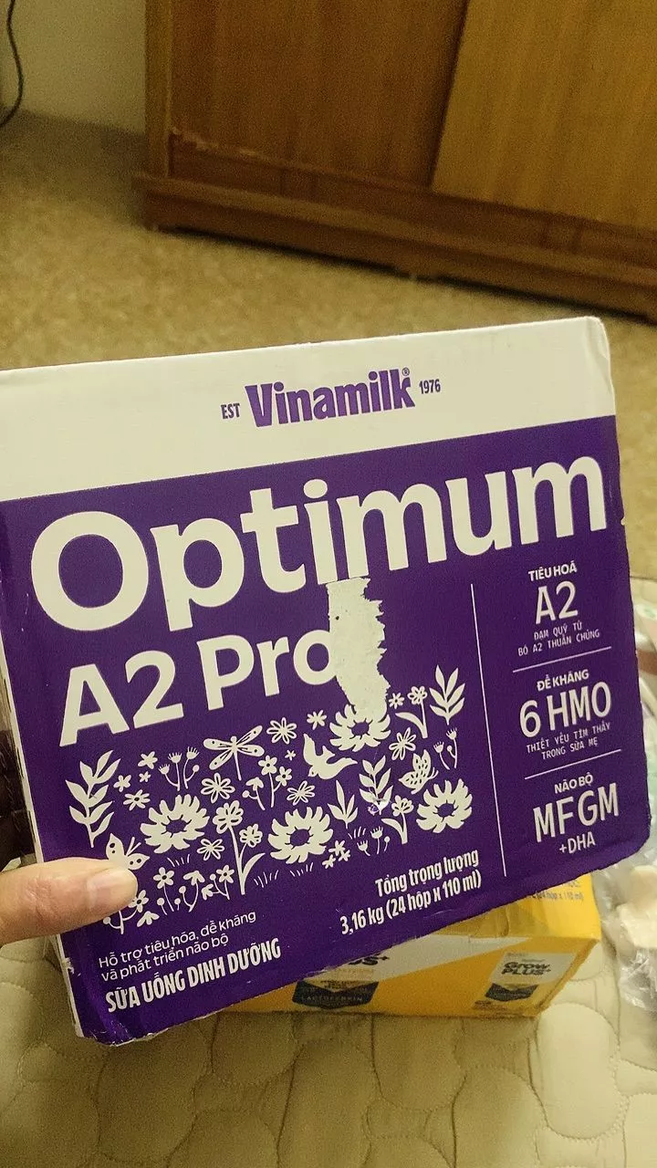 sữa vinamilk a2 optimum pro+