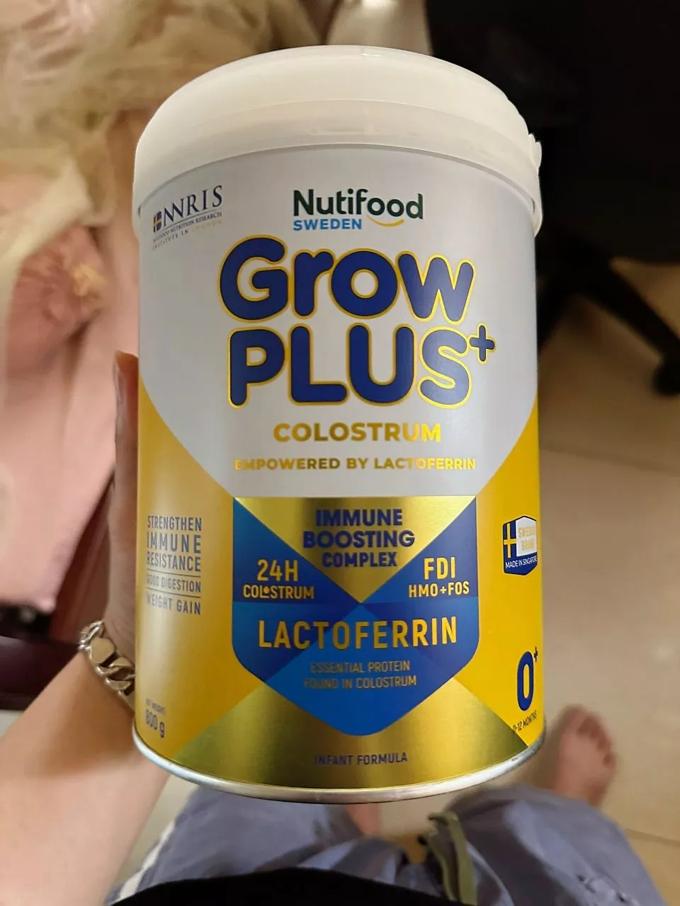 growplus vàng colostrum lactoferrin