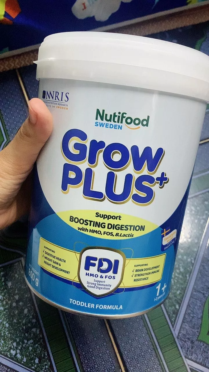 sữa grow plus xanh nhạt có tốt không