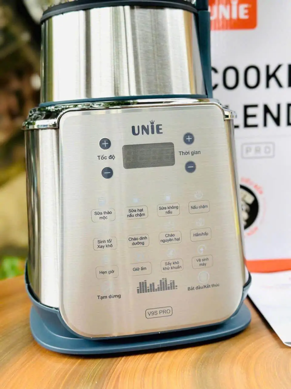 bảng điều khiển máy làm sữa hạt unie v9s pro bảng điều khiển máy làm sữa hạt unie v9s pro