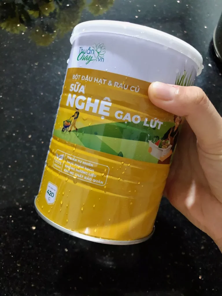 bột nghệ gạo lứt thuần chay có tốt không