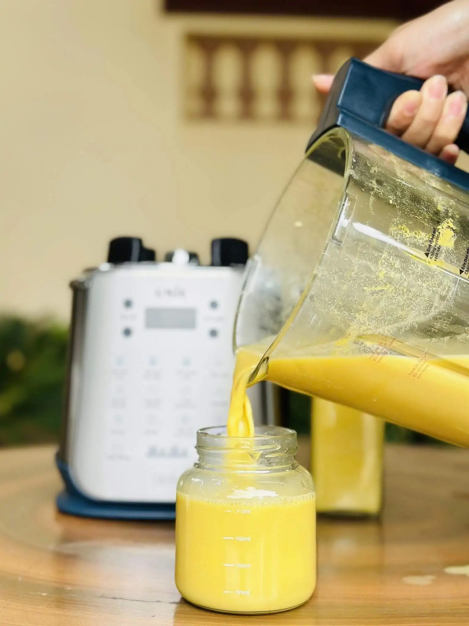 làm sữa hạt với máy làm sữa hạt unie v9s pro làm sữa hạt với máy làm sữa hạt unie v9s pro